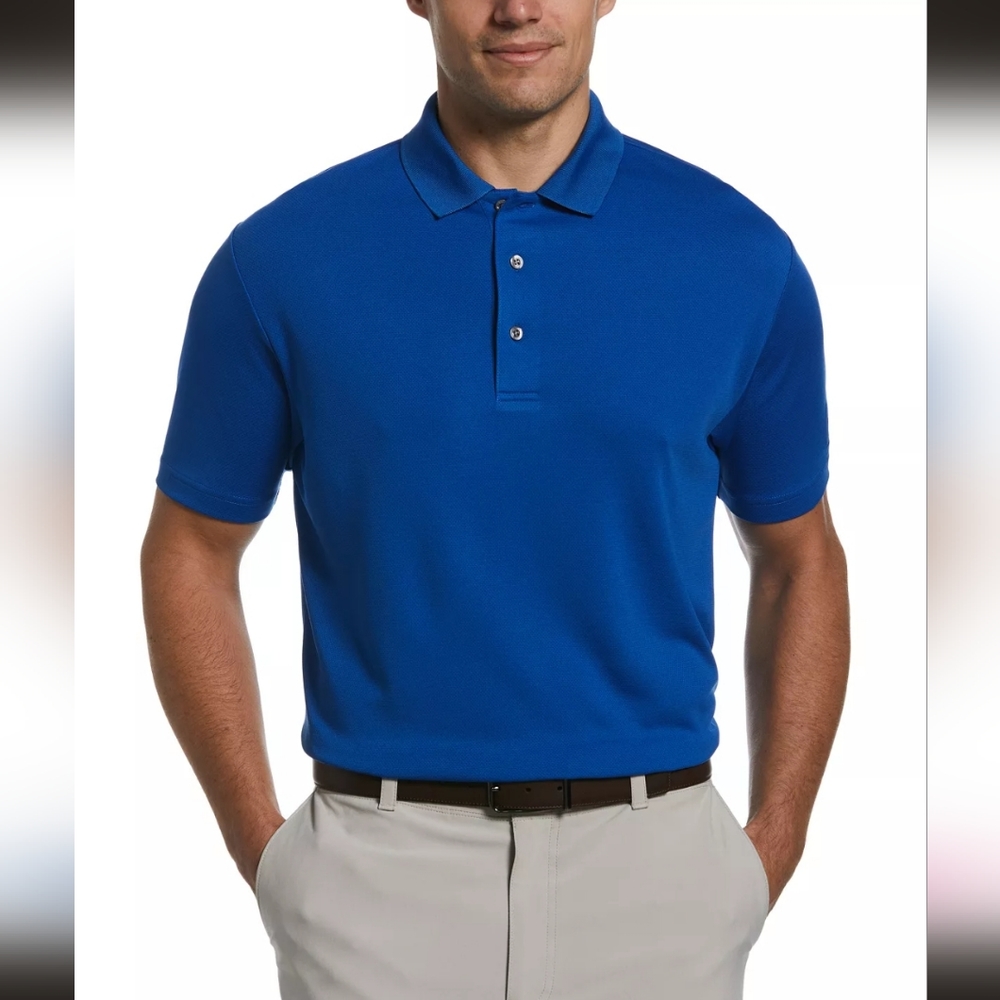 Men's Airflux Solid Golf Polo Shirt Medium